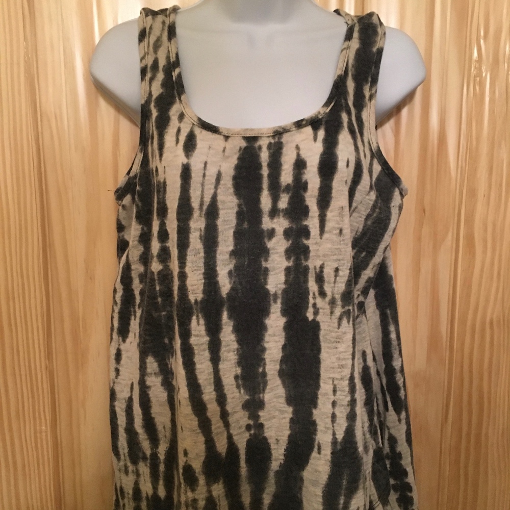 HOBO Grey Tie Dye Tank